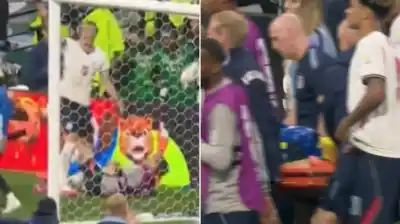 Alarma en Inglaterra: Jordan Henderson terminó en camilla tras un festejo que salió mal