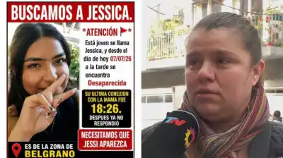 La última señal de Jessica: respondió “ya vuelvo” y desapareció sin dejar rastro en Belgrano