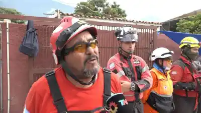 Apenas operado de un tumor, un mendocino lidera el rescate en Venezuela y conmueve al mundo