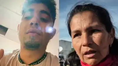 Desesperada, la mamá de Axel González le rogó al gobernador Zdero: "Voté por usted, ayúdeme"