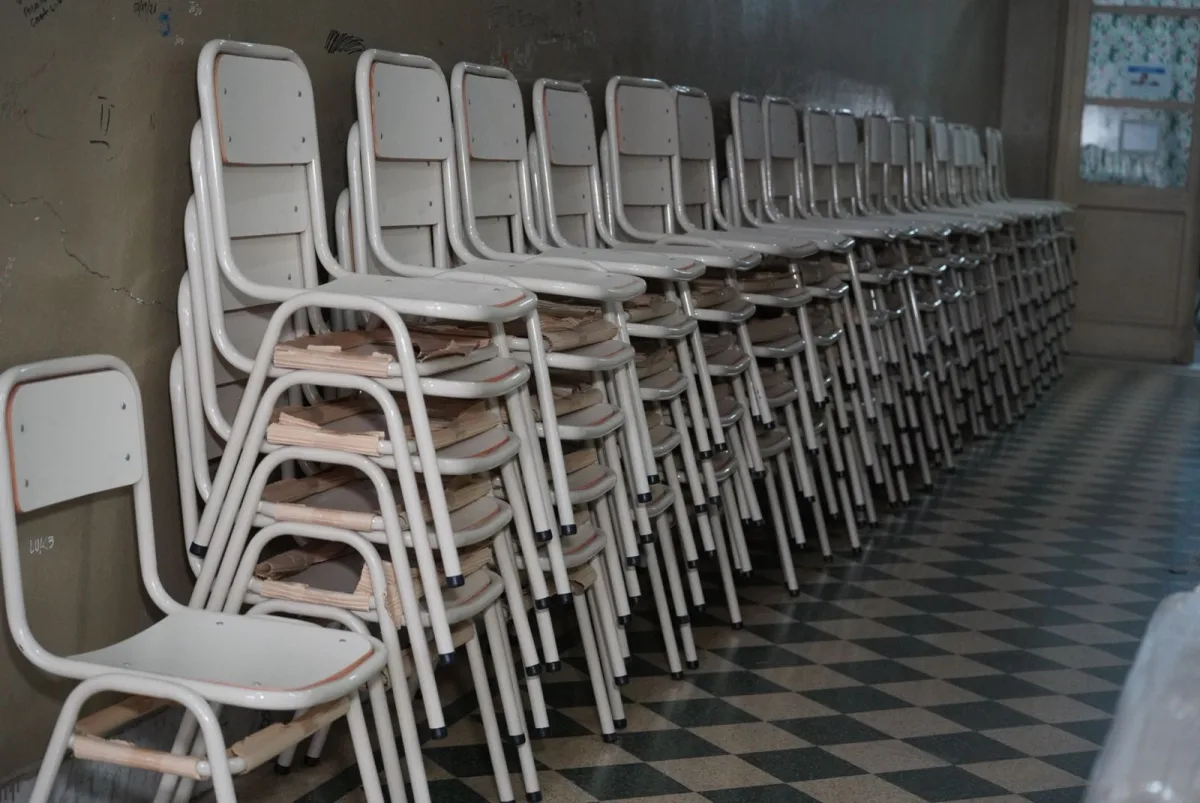 Obras en la Escuela Normal