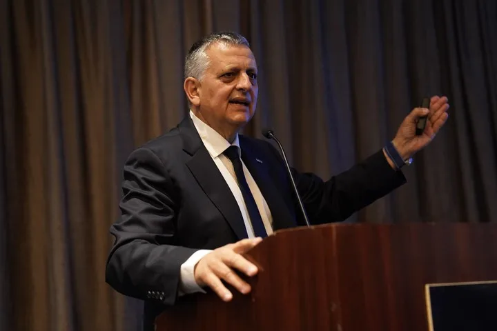 Horacio Marín, CEO de YPF, en el evento CERA Week en Houston. Foto: Fernando de la Orden