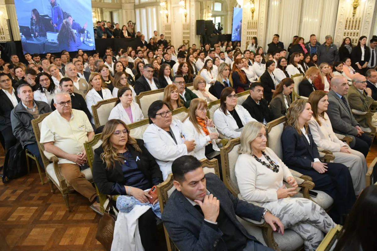 Participantes del acto